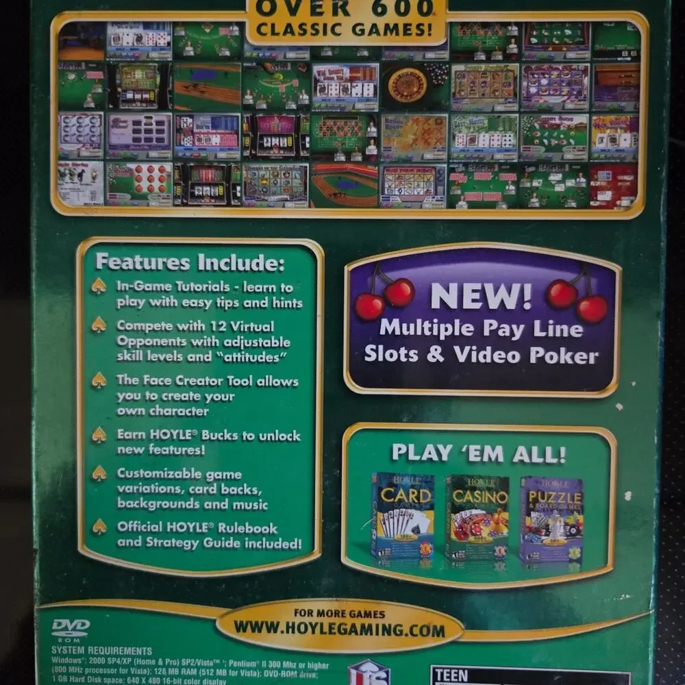 Classic Hoyle Casino PC Game